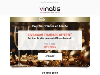 48H 🚚🍷 Livraison OFFERTE sur tout le site dès maintenant !