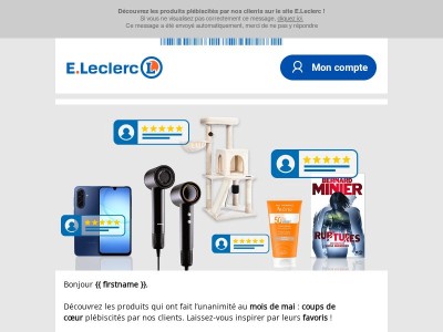 Les produits favoris de nos clients en mai ⭐