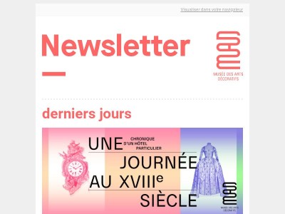 Le mois d'octobre aux Arts Décoratifs !