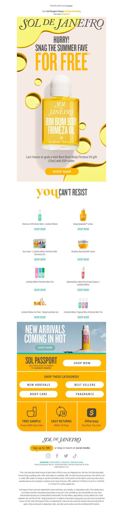 Final Hours: Your FREE summer pick-me-up☀️