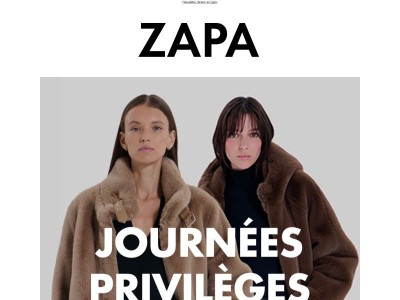 Les essentiels ZAPA