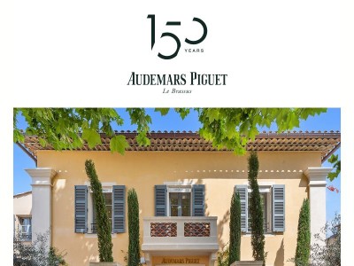 Audemars Piguet inaugure sa nouvelle boutique à Saint-Tropez.