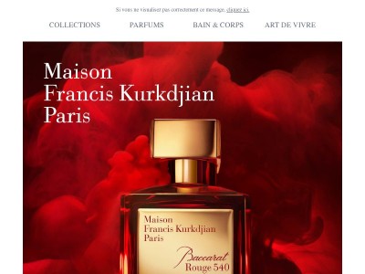 Baccarat Rouge 540, un sillage inimitable