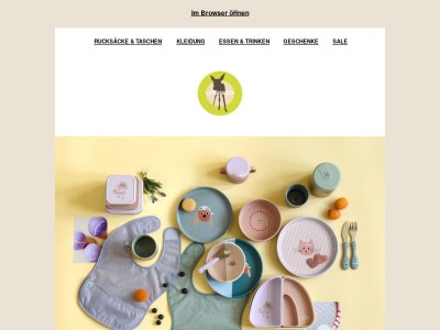 🍴 Fröhliches Kindergeschirr, Lätzchen, Becher & Co.