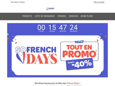 Plus que quelques heures pour en profiter !