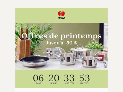⚡ Dernière chance : boostez votre batterie de cuisine à -50 % !