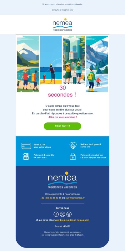 Dites-nous tout sur vos vacances idéales