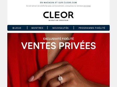 Célébrez 2026 avec style : jusqu'à -50% sur nos Ventes Privées !