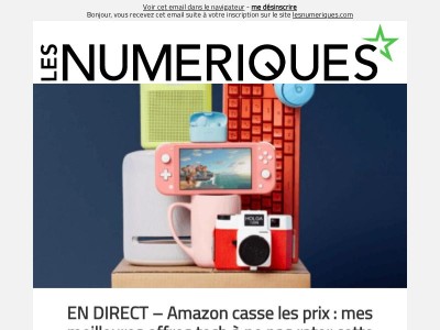 EN DIRECT – Amazon casse les prix : mes meilleures offres tech à ne pas rater cette semaine