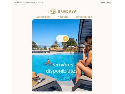 Réservez vos vacances d’été, même en last minute