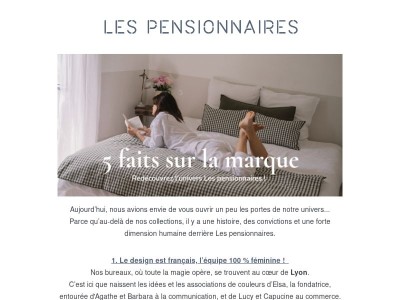 5 faits sur Les pensionnaires✨