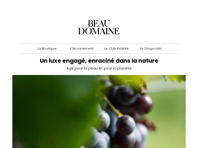 Un luxe engagé, enraciné dans la nature