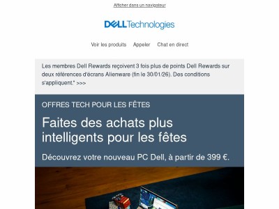 Rendez les fêtes inoubliables avec une mise à niveau de votre PC.