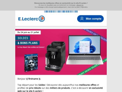 Top départ pour les Soldes ! 🔥