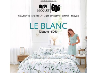 Offre confort : jusqu’à -50% + 50€ offerts !