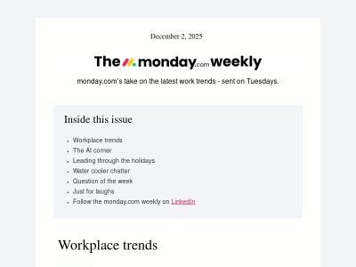 Leading successfully through the holidays