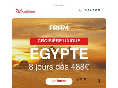 ✈️ Cap sur l’Égypte dès 488 €, vols compris !