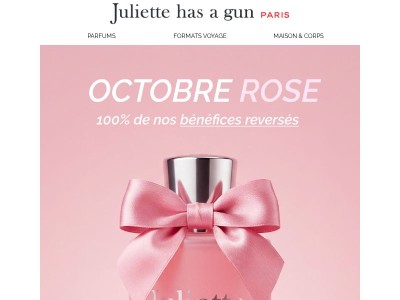 100% de nos bénéfices reversés 🎀
