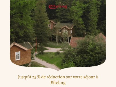 {{ fullname }}, maintenant jusqu’à 25 % de réduction sur votre séjour à Efteling | Ouvert plus longtemps pendant les vacances de Noël.