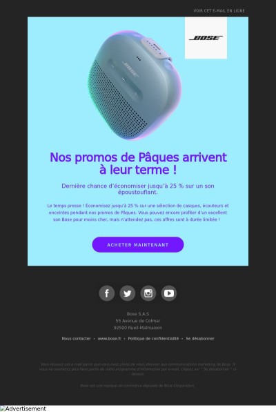 Il ne vous reste plus beaucoup de temps !