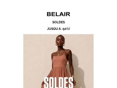 SOLDES: jusqu'à -50%!