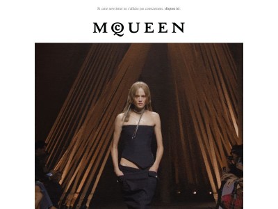 McQueen Printemps/Été 2026