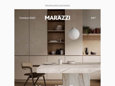 Marazzi The Top au SICAM 2025 : nouvelles surfaces pour l’aménagement de la cuisine et de la salle de bains
