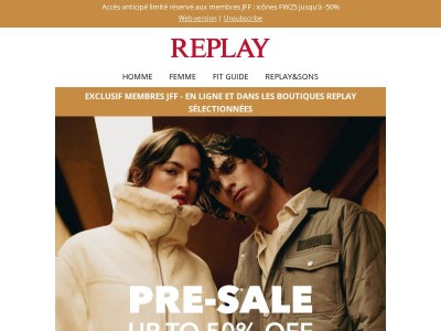 Votre Early Access aux soldes FW25 est arrivé