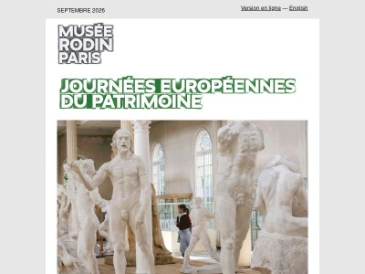 C'est la rentrée au musée Rodin !