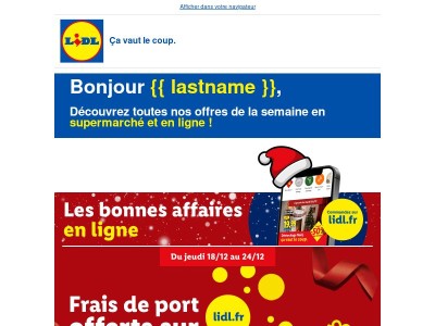 Sous le sapin à l'heure : découvrez les offres de ce lundi ! 🎅