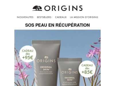 Offrez une pause à votre peau.