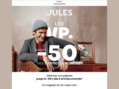   📢 {{ firstname }}, dénichez nos pépites jusqu’à -50% dès 2  