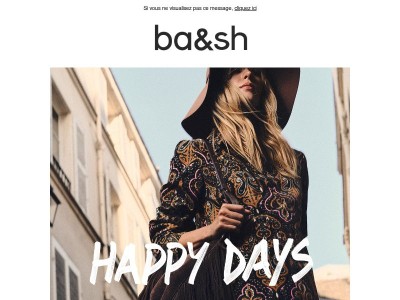 Happy days : nos bestsellers !