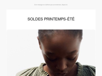 SOLDES PRINTEMPS-ÉTÉ