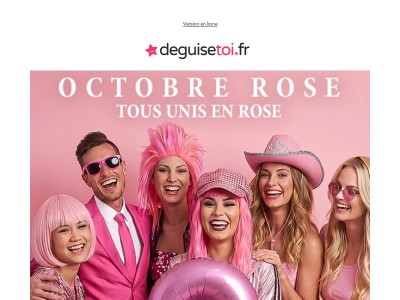 Tous en rose pour Octobre Rose 🎀