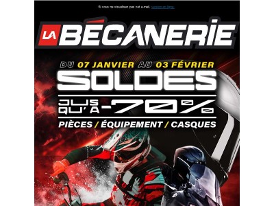 Notre cadeau de début d'année : Des pièces et accessoires en soldes💥 