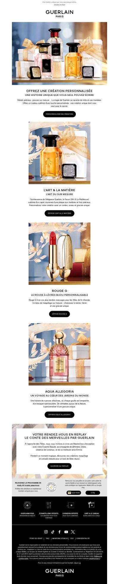 Offrez une création personnalisée