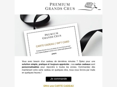 Un cadeau de dernière minute