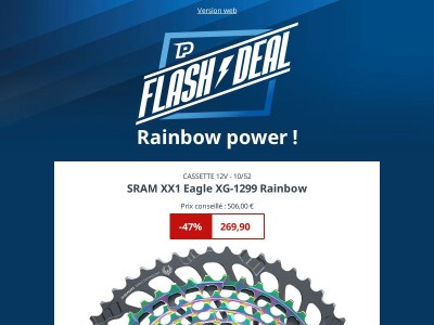 Flash Deal : XX1 Eagle Rainbow 🌈⚡