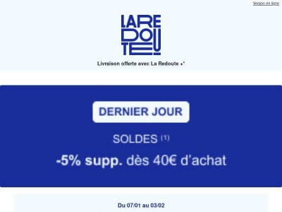 Découvrez nos bons plans de la semaine !