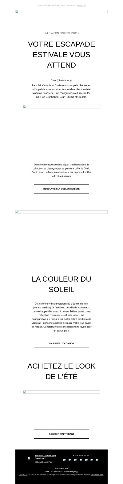 La nouvelle collection d'été par Fuoriserie.​