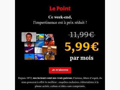 Tout Le Point. Sans limite.