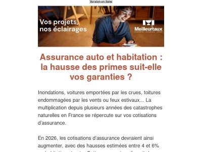 Assurance auto et habitation : la hausse des primes suit-elle vos garanties ?
