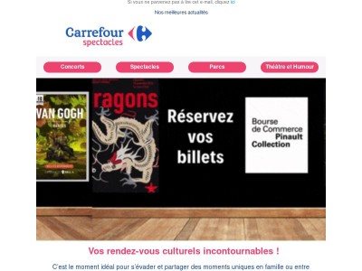 Vos sorties du moment ✨