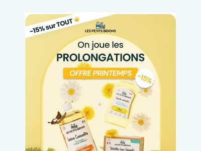 💚 Vous l’avez demandé… on prolonge le -15%