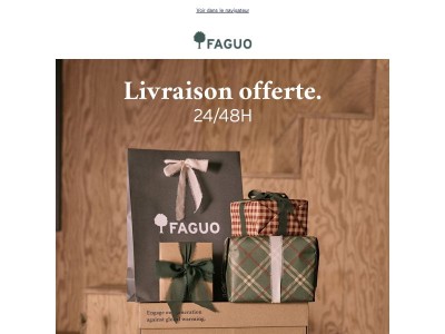 Livraison 24/48h offerte