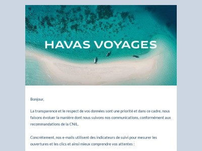 Information relative à vos emails