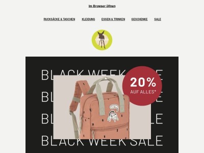 🖤 Sichere dir 20% Rabatt zur Black Week!