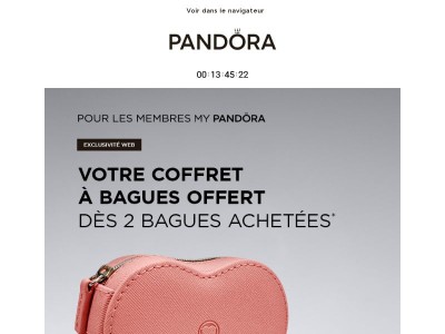 Dernière chance : Recevez un cadeau à l'achat d'un duo de bagues 💍🎁