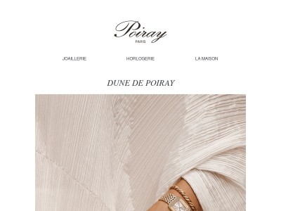 Dune de Poiray, la féminité sublimée